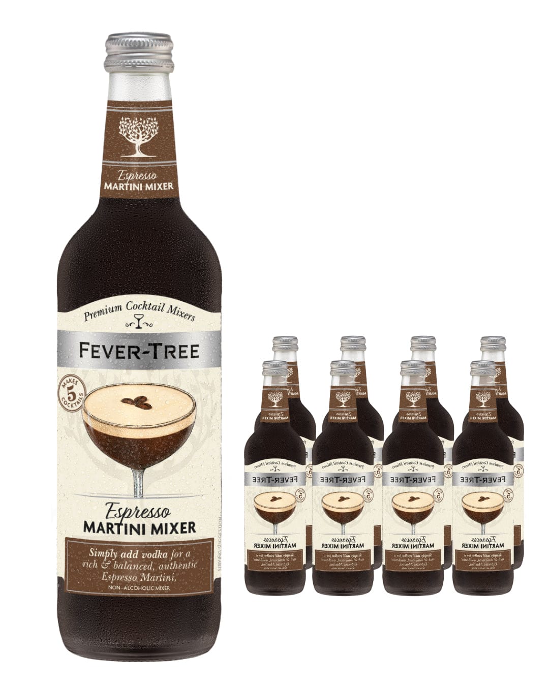 Fever Tree Espresso Martini Mixer Multipack, 8 x 500 ml Spirits