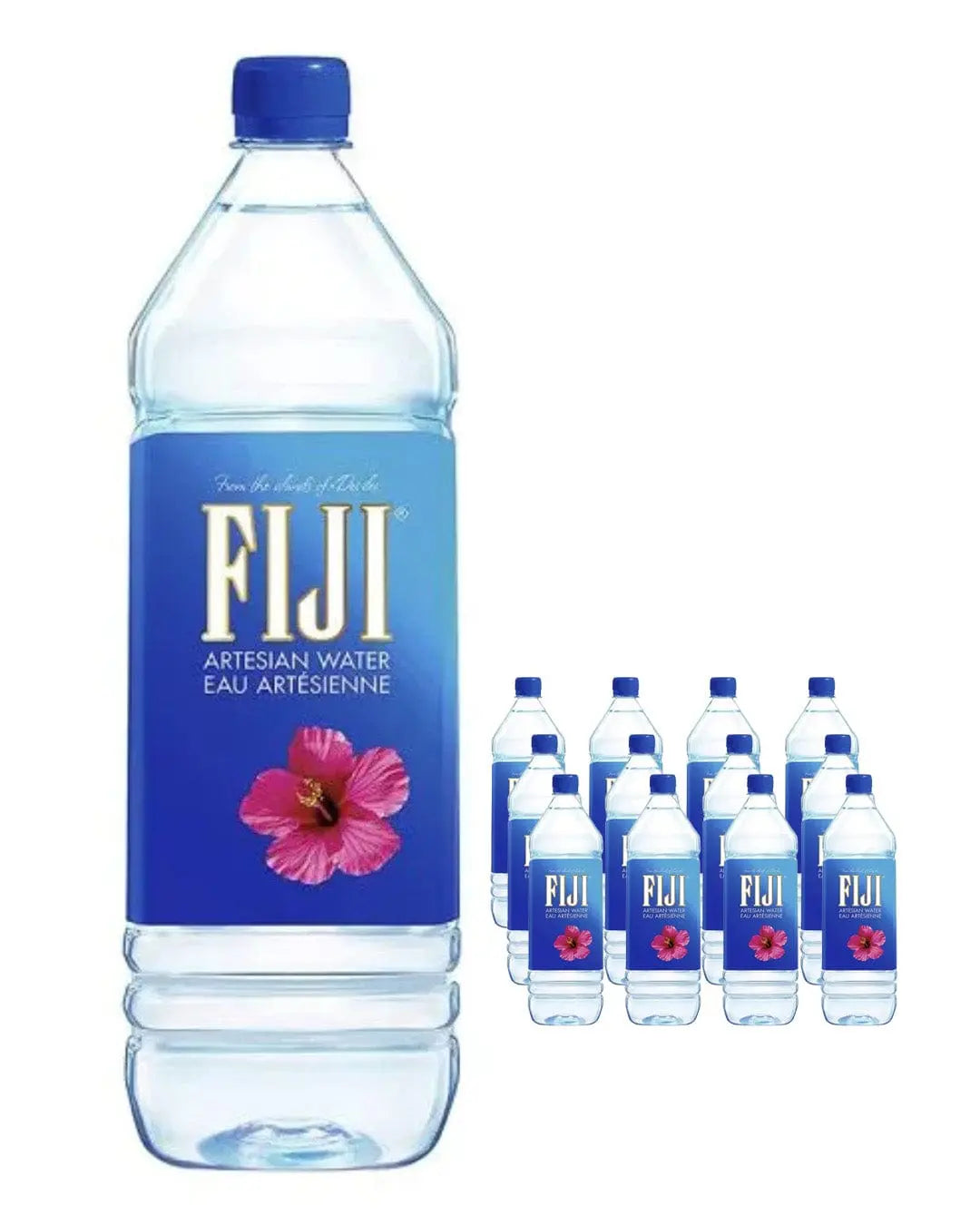 Fiji Natural Artesian Water Bottles, 12 x 1.5 L – The Bottle Club