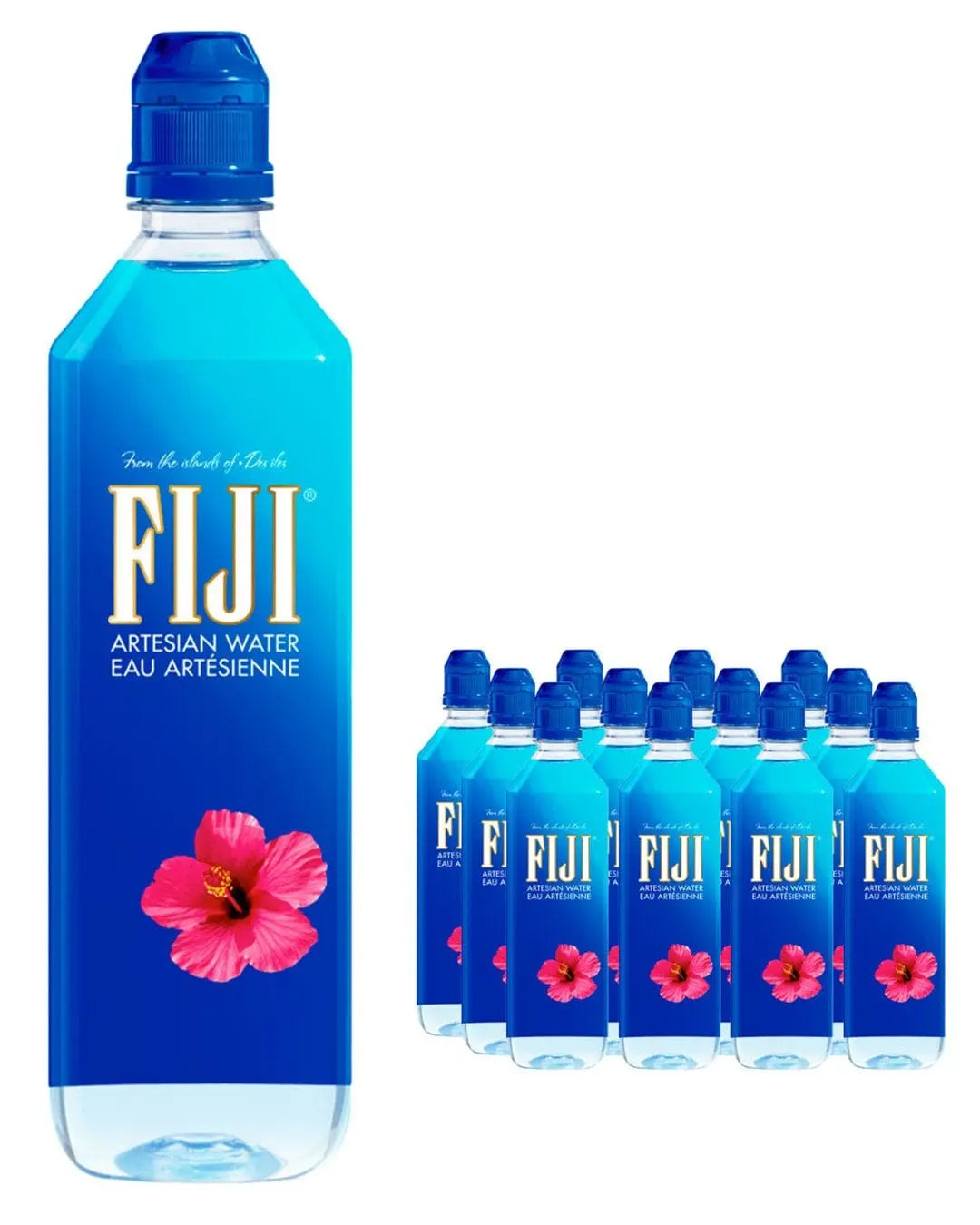 FIJI Natural Artisanal Mineral Water Multipack, 12 x 700 ml Water