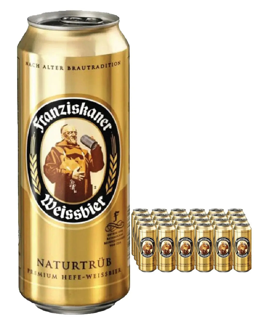 Franziskaner Weissbier Beer , 24 x 500 ml Beer