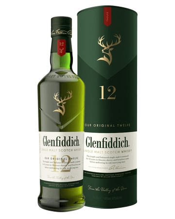 Glenfiddich 12 Year Old Single Malt Scotch Whisky, 70 cl Whisky 5010327000176