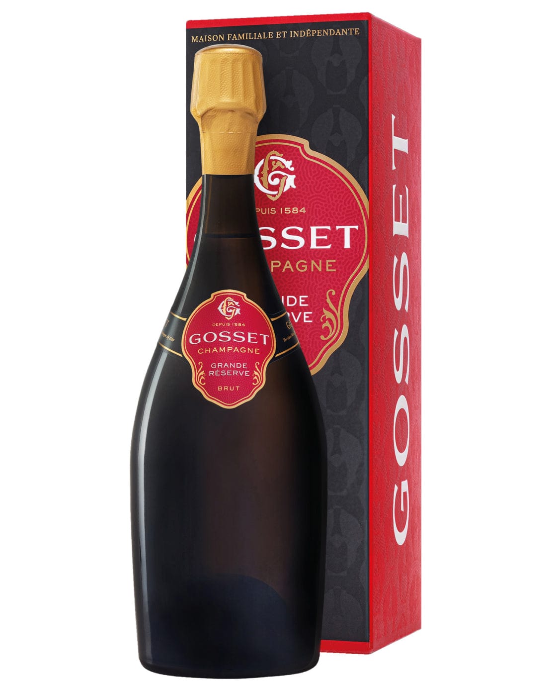 Gosset Grand Reserve Champagne in Gift Box, 75 cl Champagne & Sparkling