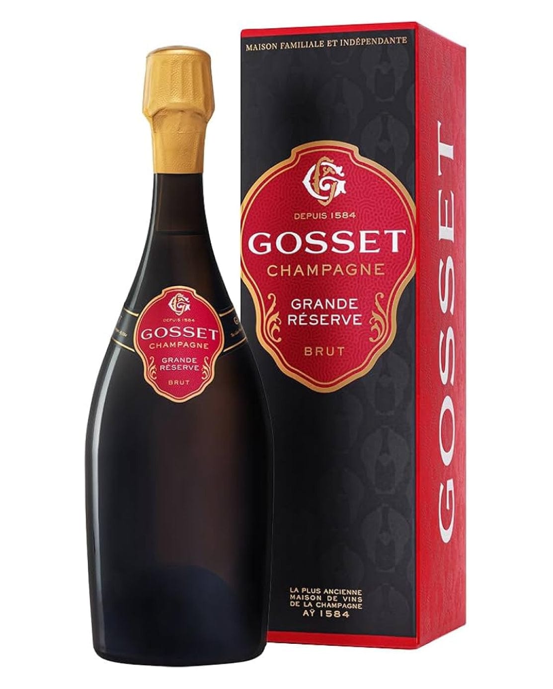 Gosset Grand Reserve Magnum Champagne in Gift Box, 1.5 L Champagne & Sparkling