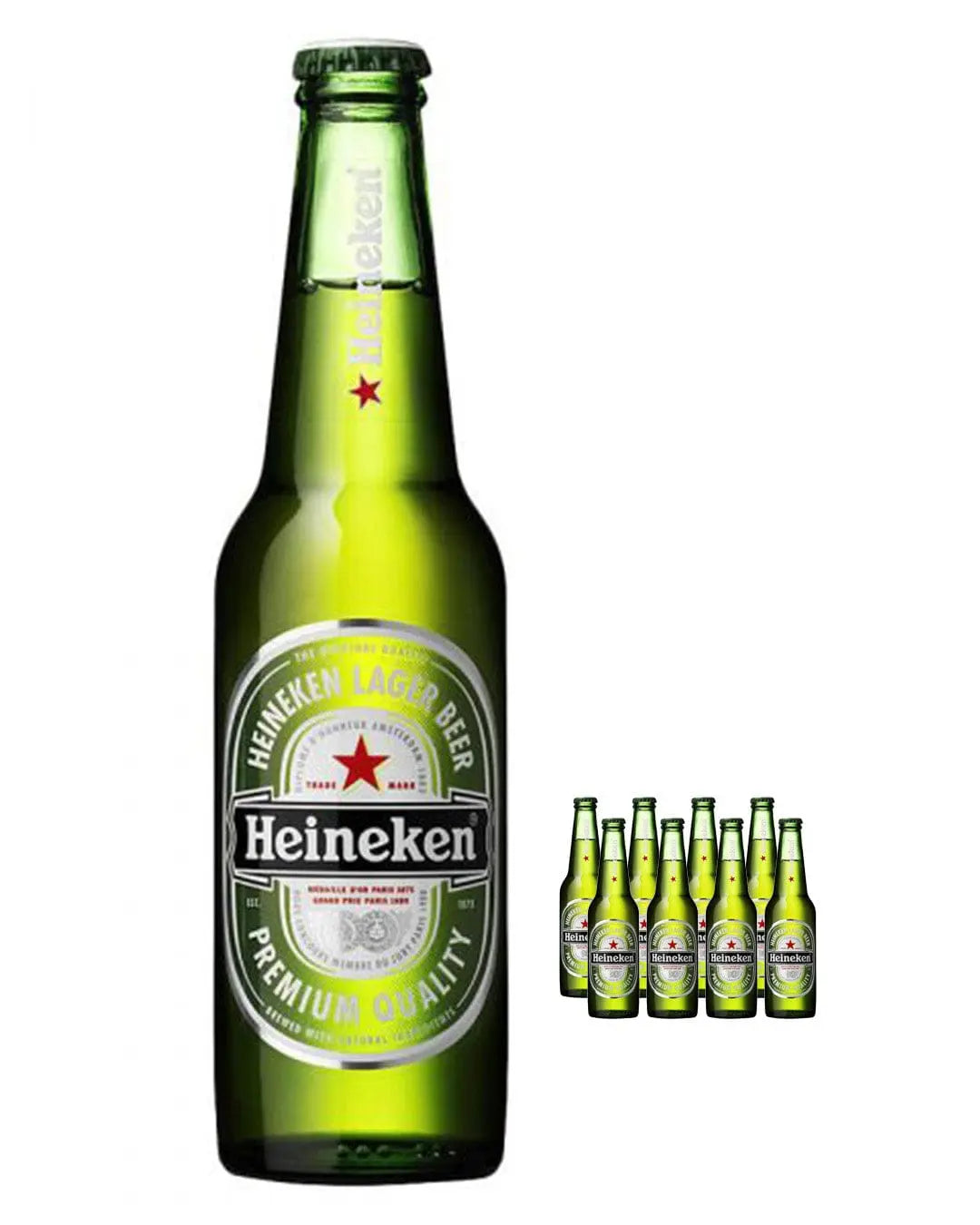 Heineken Premium Lager Beer Multipack, 12 x 330 ml Beer