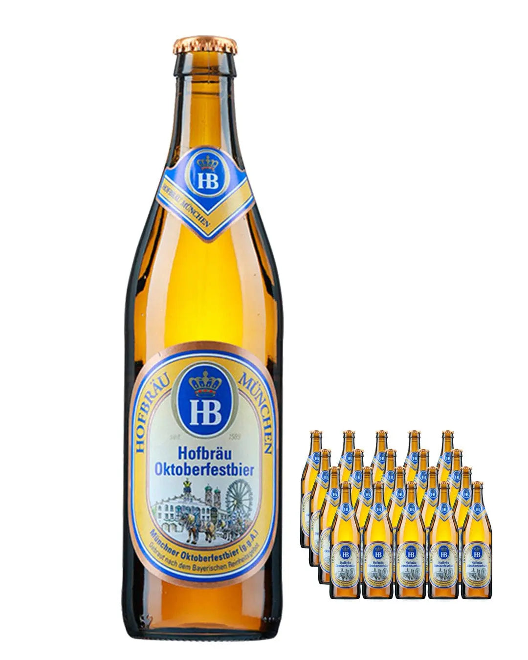 Hofbrau Oktoberfest Beer Multipack, 20 x 500 ml Beer