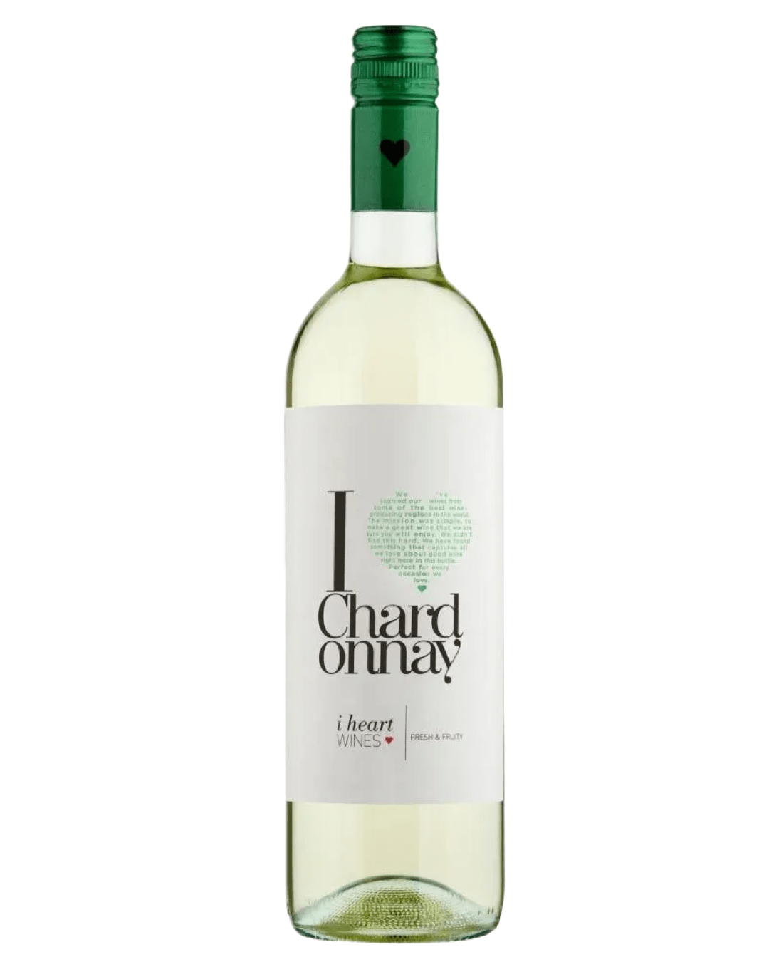 I Heart Chardonnay White Wine, 75 cl White Wine