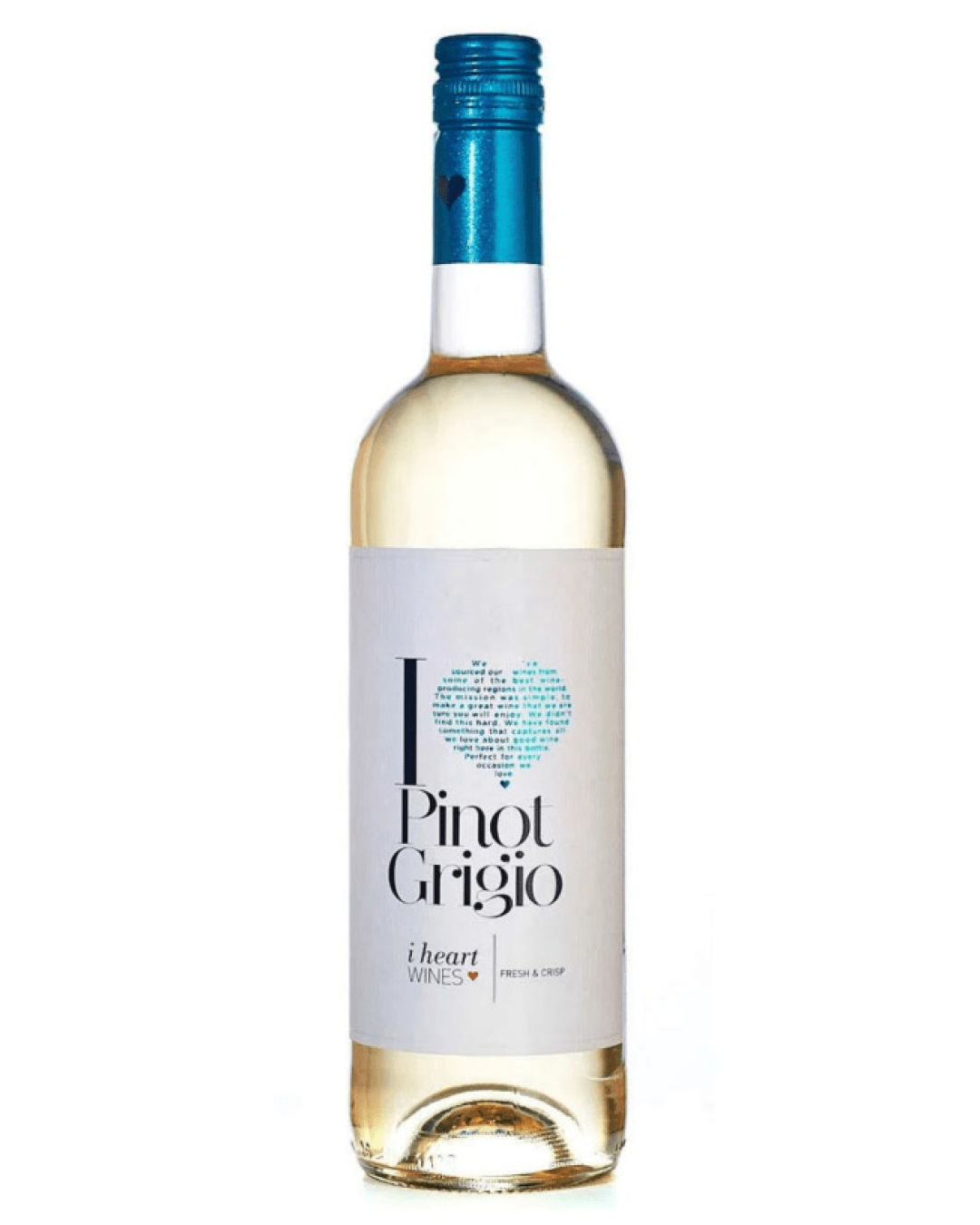 I Heart Pinot Grigio White Wine, 75 cl White Wine