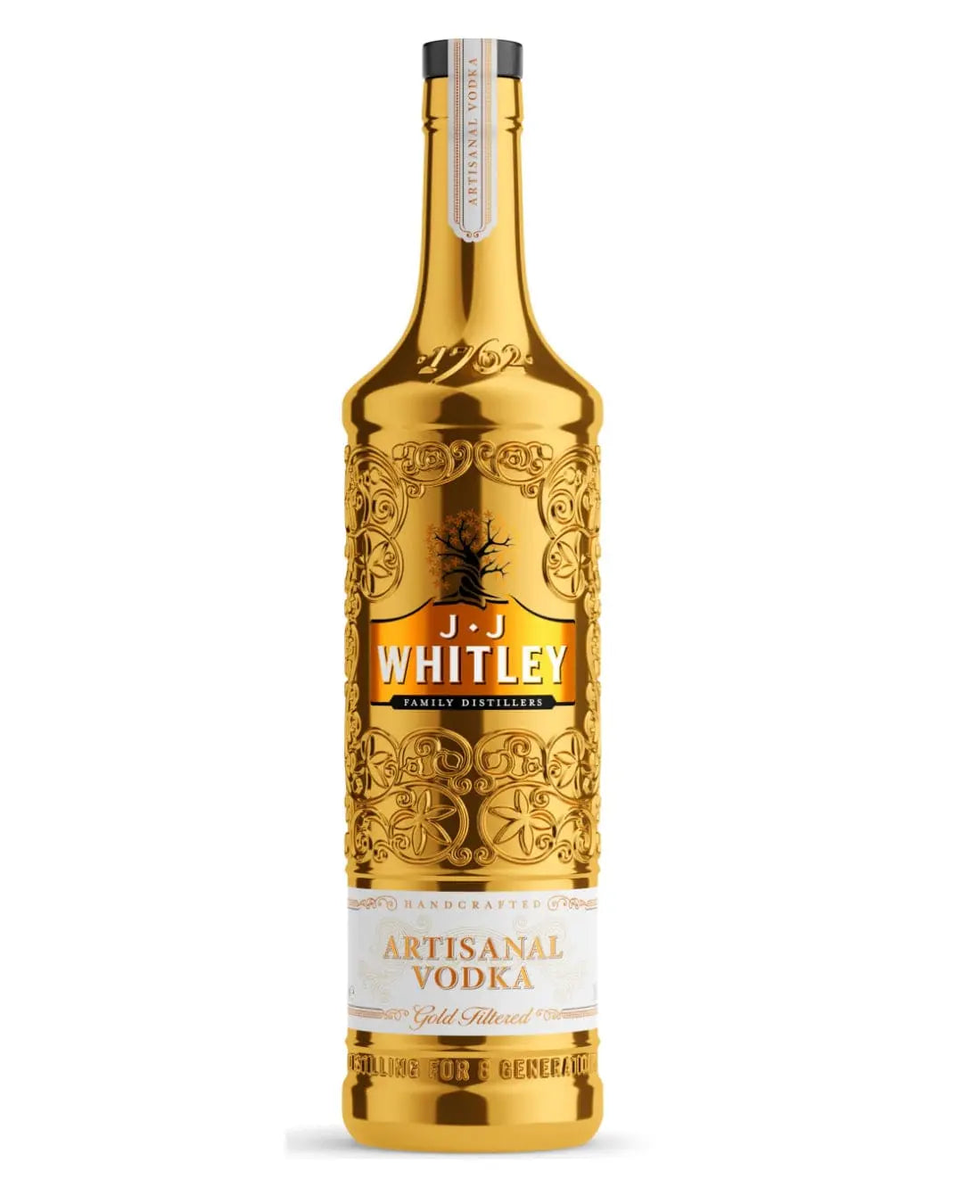 J.J. Whitley Artisanal Gold Vodka 70 cl The Bottle Club