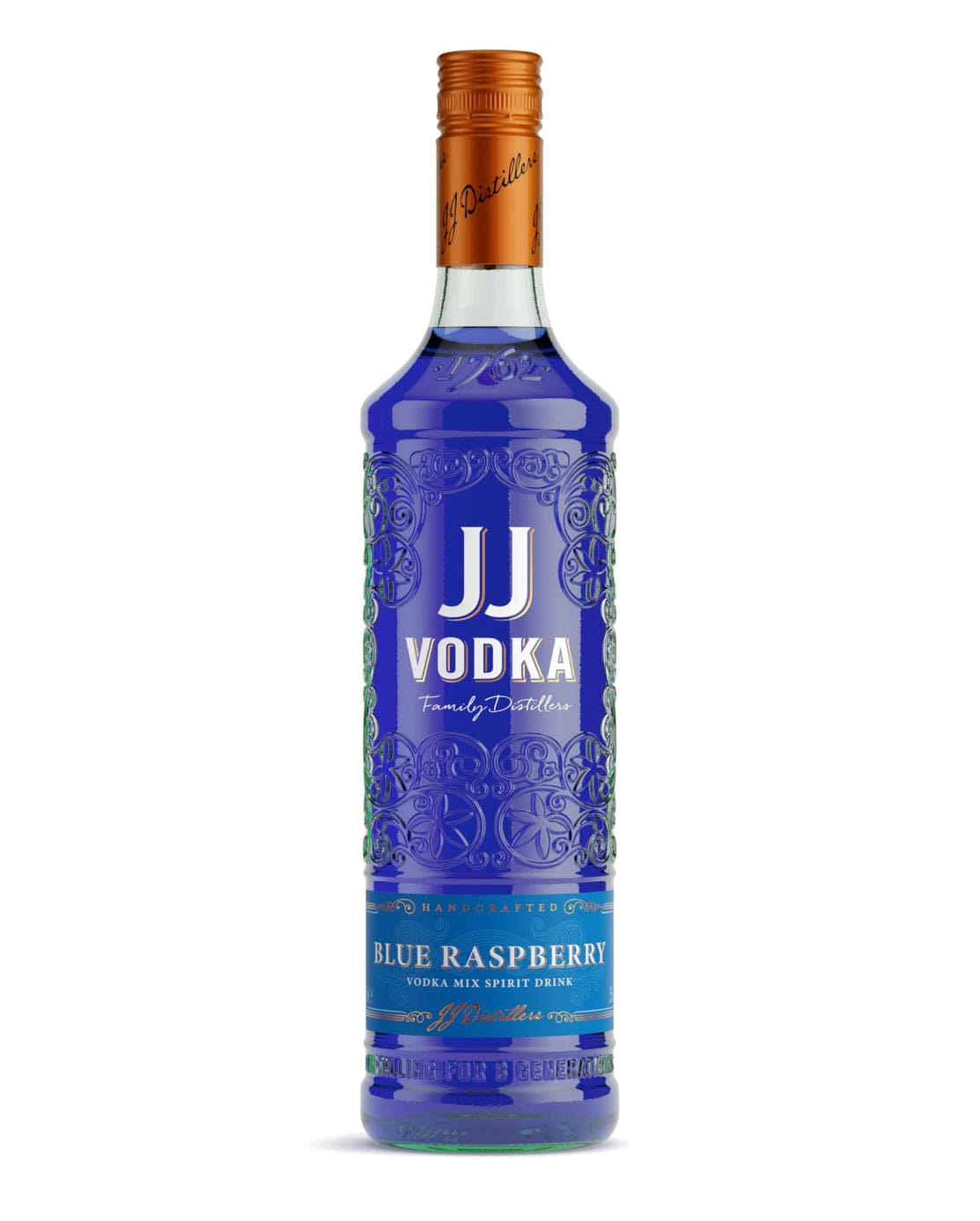 J.J. Whitley Artisinal Blue Raspberry Vodka, 70 cl Vodka 5011166066248