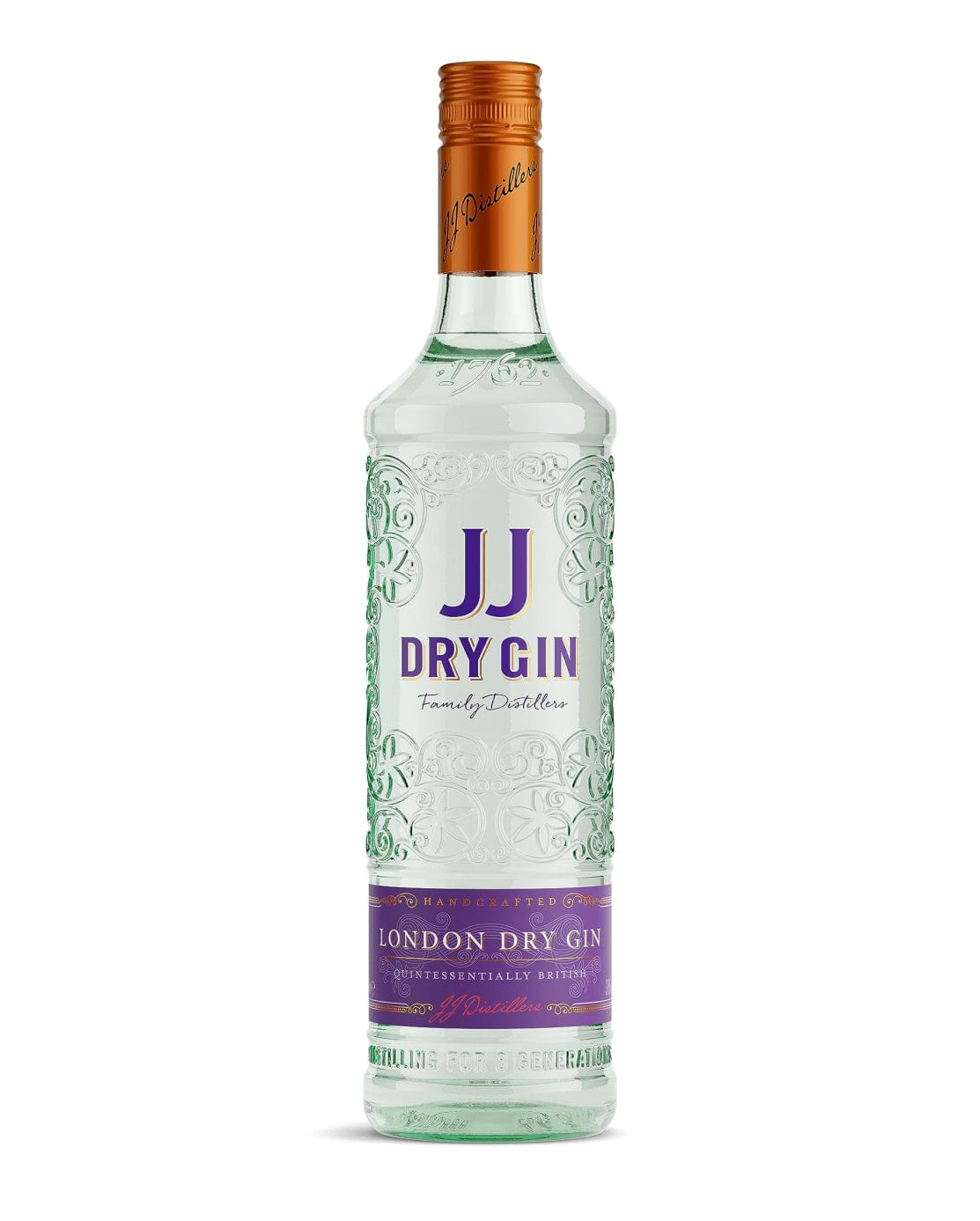 J.J. Whitley Dry Gin, 70 cl Gin 5011166080046