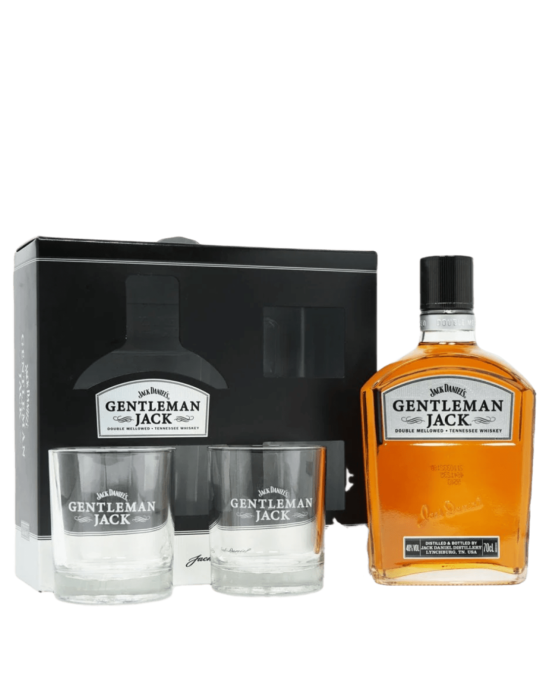 Jack Daniel's Gentleman Jack Whiskey Gift Set, 70 cl Whisky