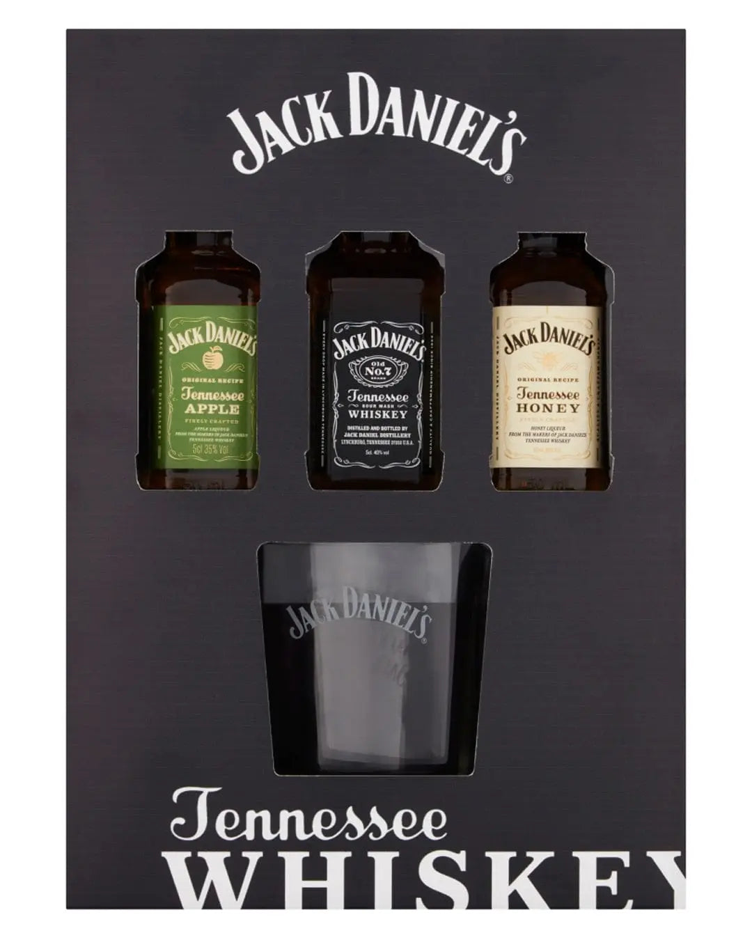 Jack Daniel's Trio & Tumbler, 5 cl Spirit Miniatures 5038635063669