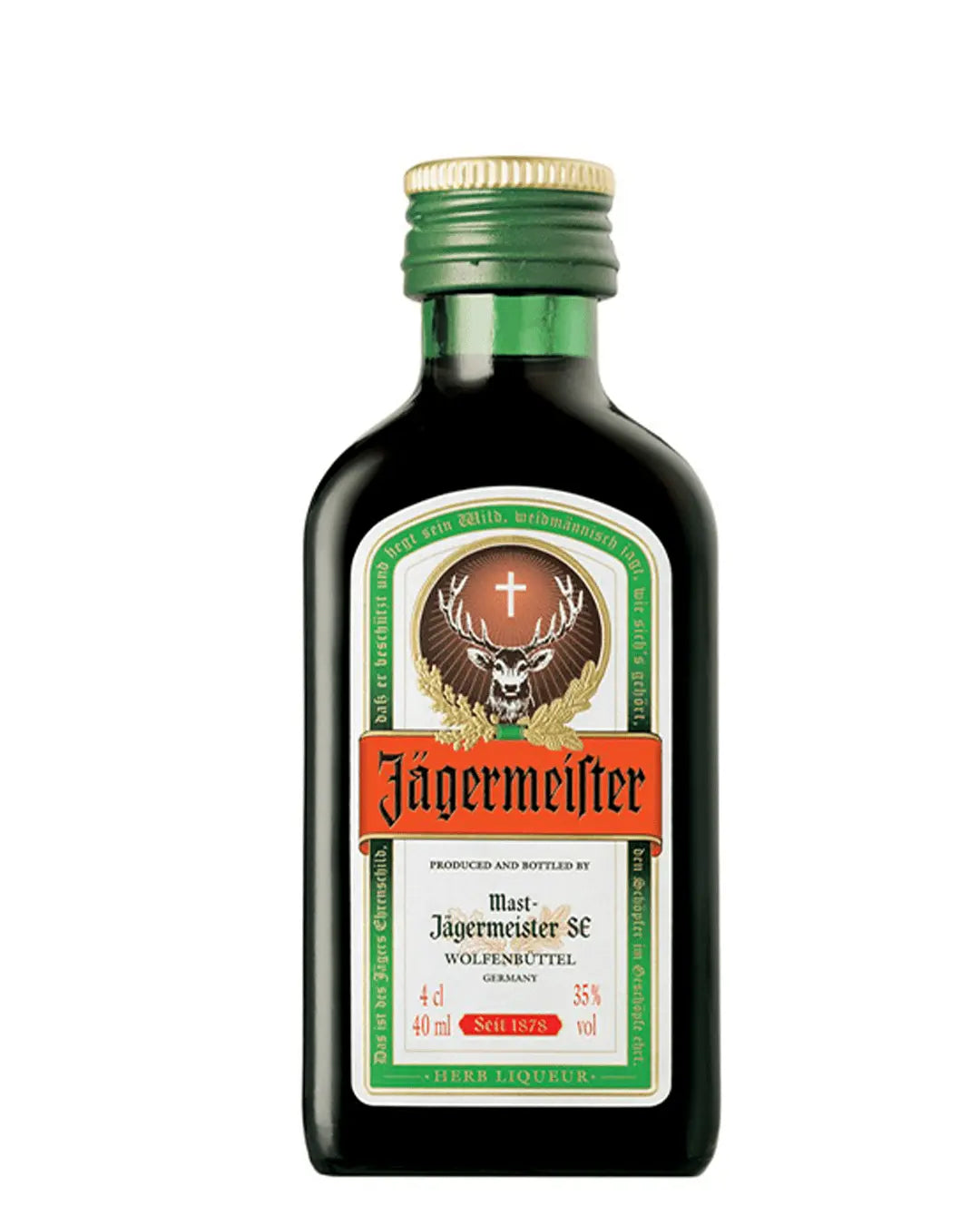 Jagermeister Miniature, 4 cl Spirit Miniatures 40677347