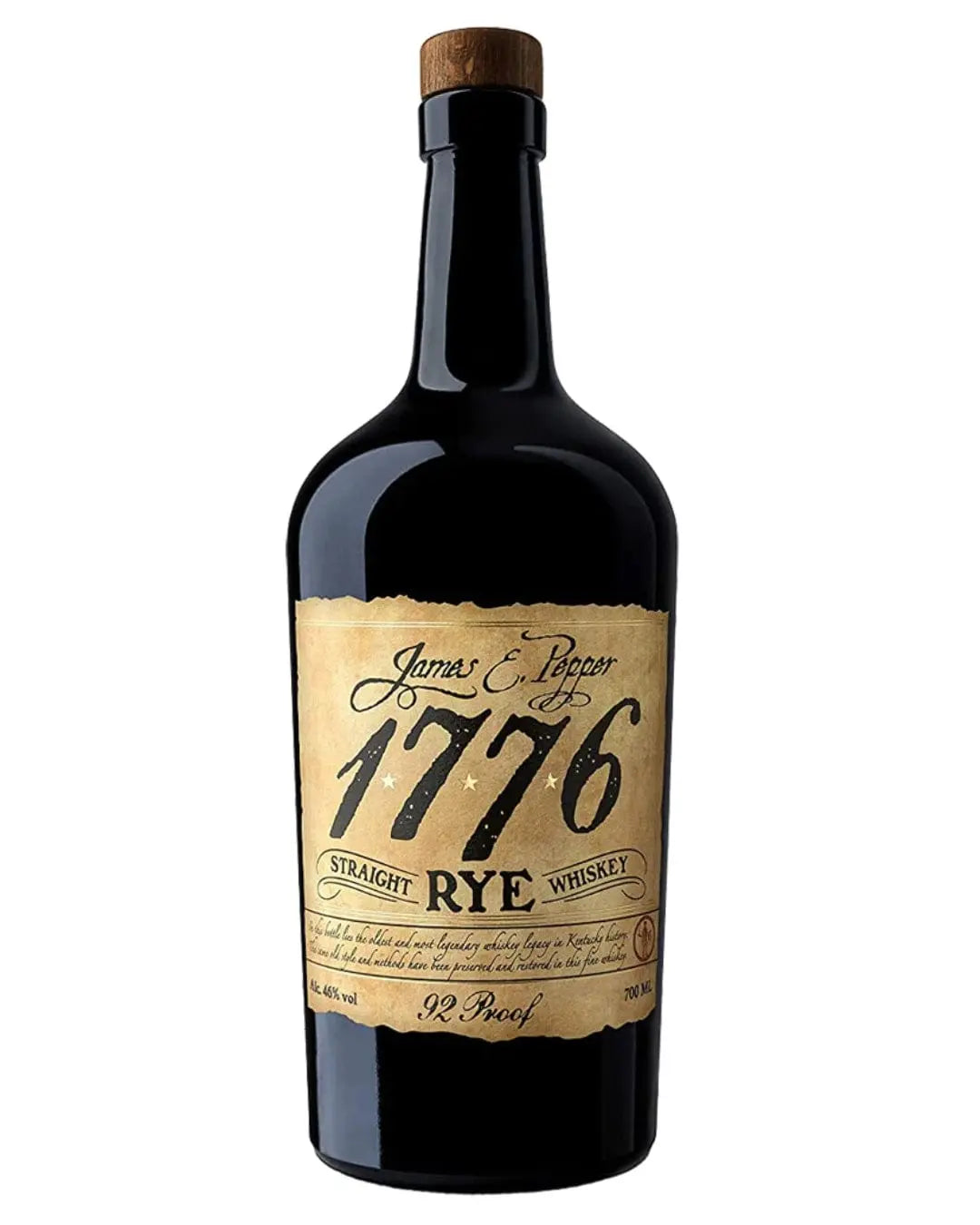 James E. Pepper 1776 Rye Whiskey, 70 cl Whisky