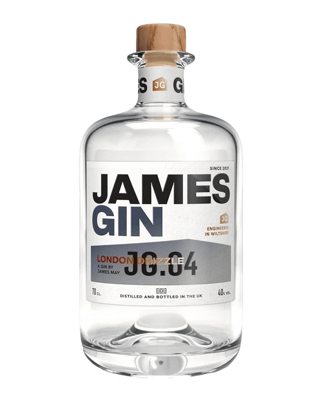 James Gin London Drizzle Gin, 70 cl Gin