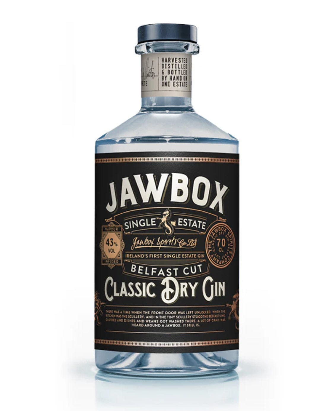 Jawbox Small Batch Classic Dry Gin, 70 cl Gin 5060434130204