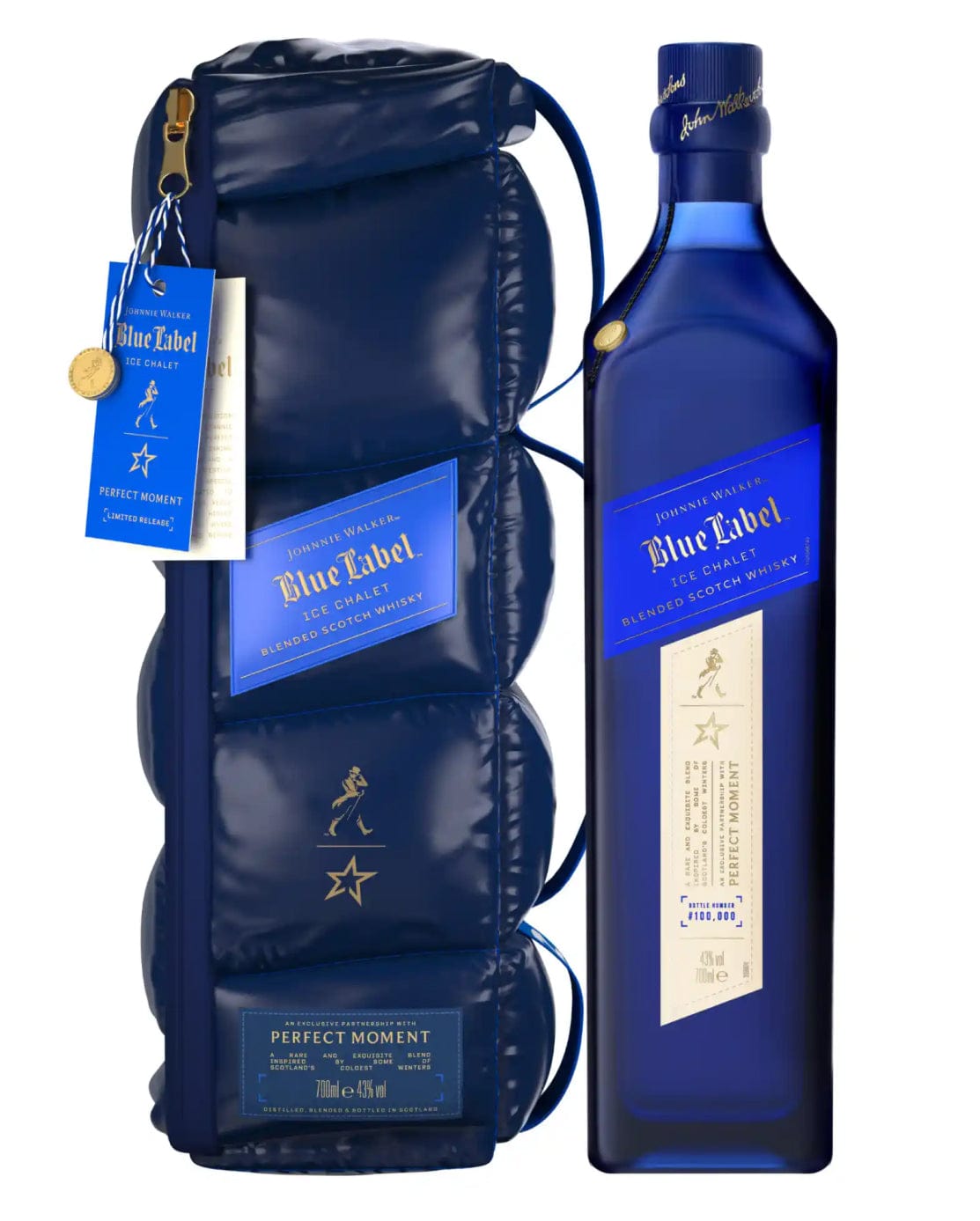 Johnnie Walker Blue Ice Chalet Perfect Moment Blended Scotch Whisky, 70 cl Whisky