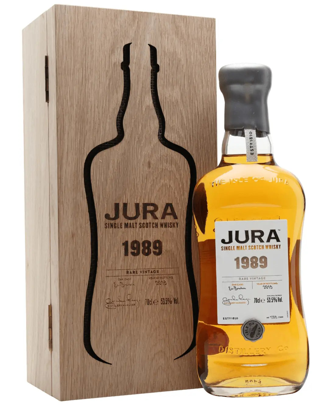 Jura Rare Vintage 1989 30 Year Old Single Malt Whisky, 70 cl Whisky