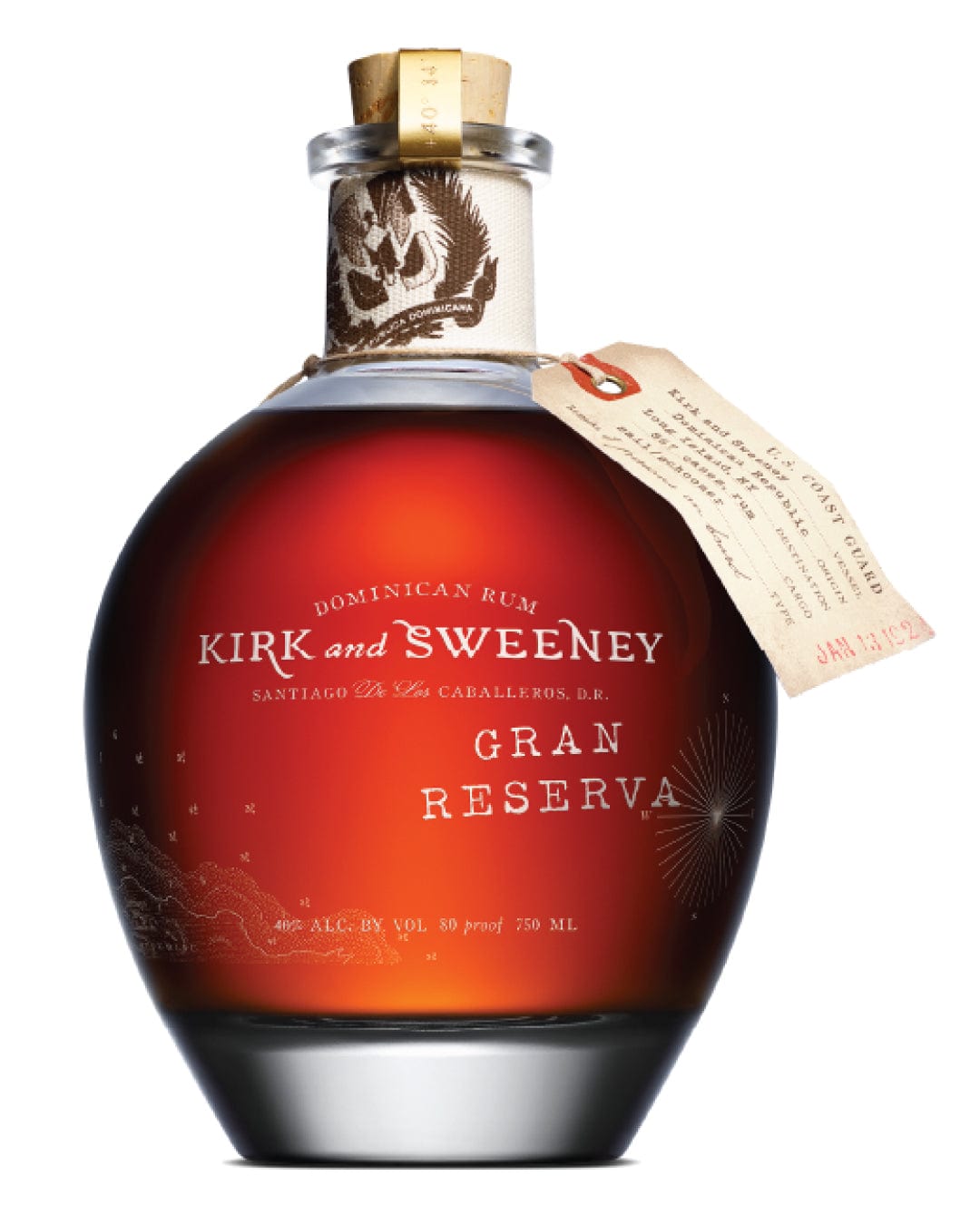 Kirk & Sweeney Gran Reserva Rum, 70 cl Rum