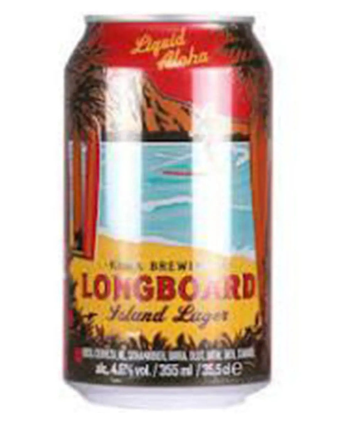 Kona Longboard Lager Can, 330 ml Beer