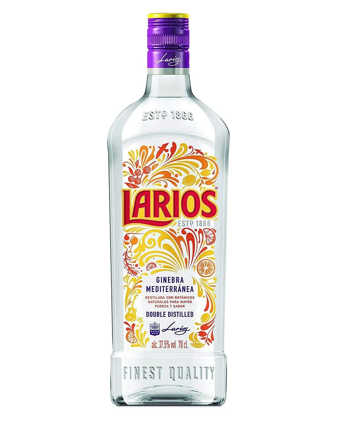 Larios Ginebra Mediterránea London Dry Gin, 70 cl Gin 8411144100068