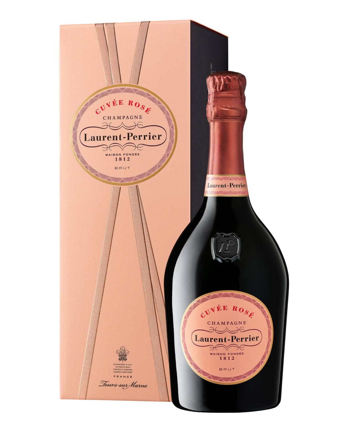 Laurent-Perrier Cuvée Rosé in Gift Box, 75 cl Champagne & Sparkling 084878680007