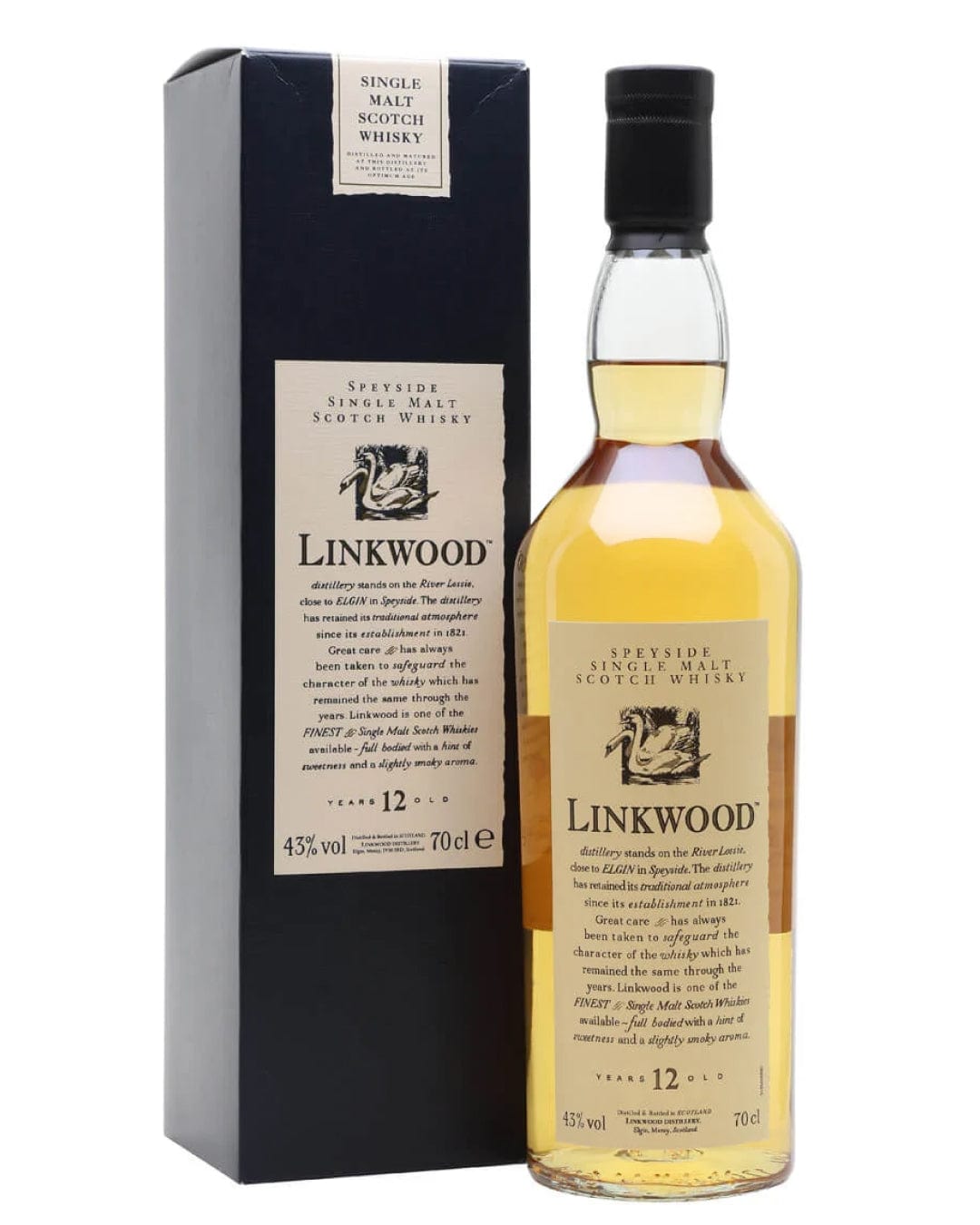 Linkwood 12 Year Old Flora and Fauna Speyside Single Malt Scotch Whisky, 70 cl Whisky