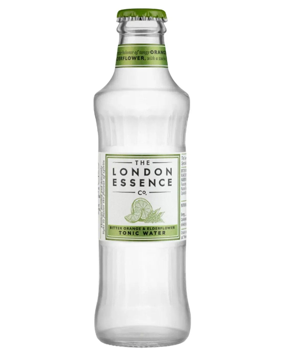 London Essence Company Bitter Orange & Elderflower Tonic Water Bottle, 1 x 200 ml Tonics