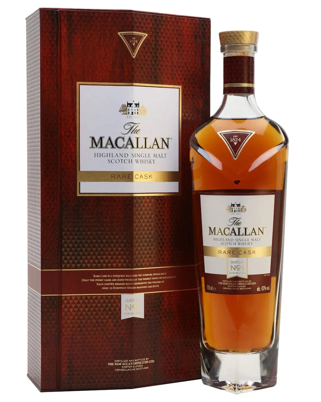 Macallan Rare Cask Batch 1 2018 Malt Whisky, 70 cl Whisky 5010314301712