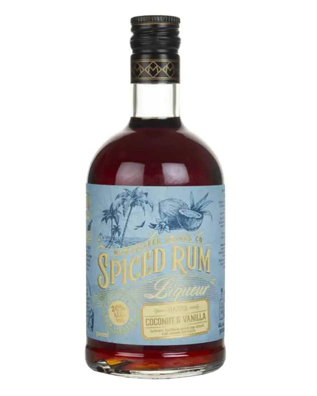 Manchester Drinks Co. Coconut & Vanilla Spiced Rum Liqueur, 50 cl Rum