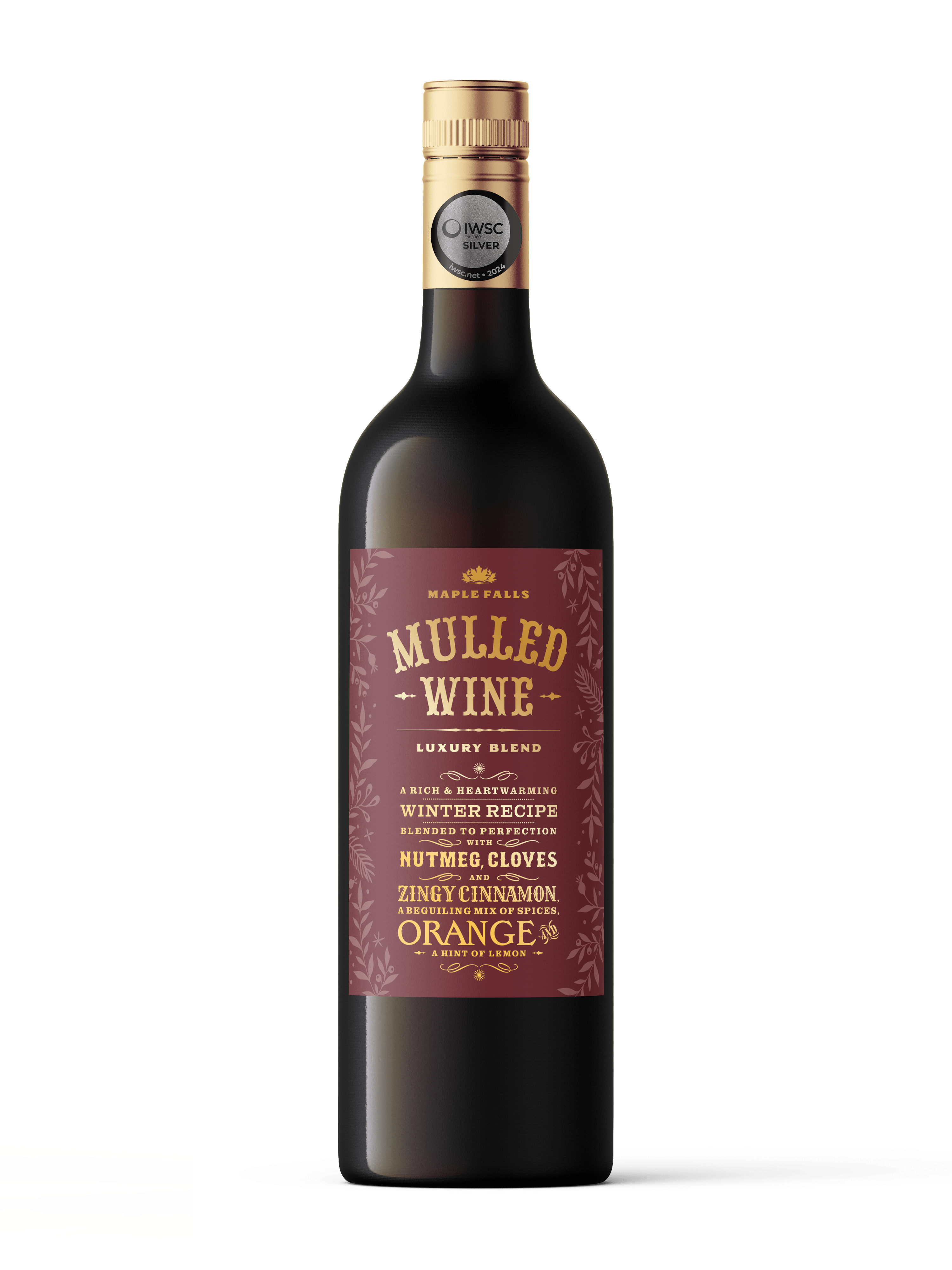 Maple Falls Mulled Wine, 75 cl Fortified & Other Wines