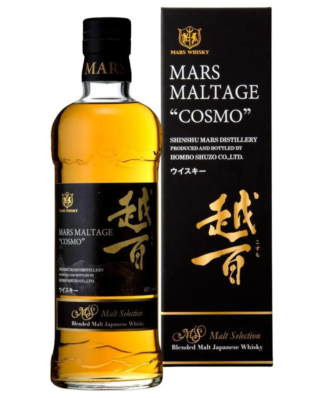 Mars Maltage Cosmo Japanese Whisky, 70 cl Whisky 4 976881 501164