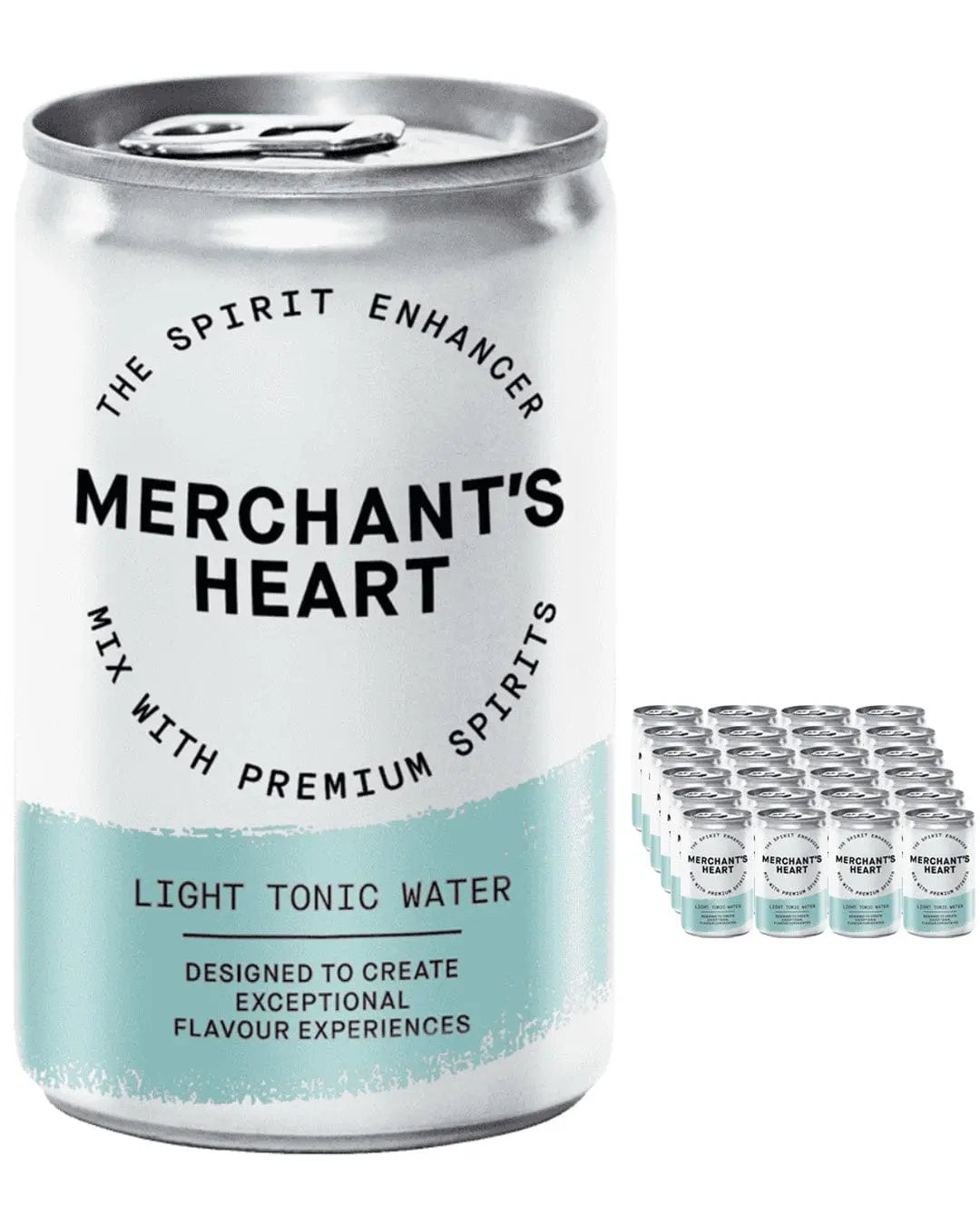 Merchant's Heart Original Tonic Water Can Multipack, 24 x 150 ml Tonics