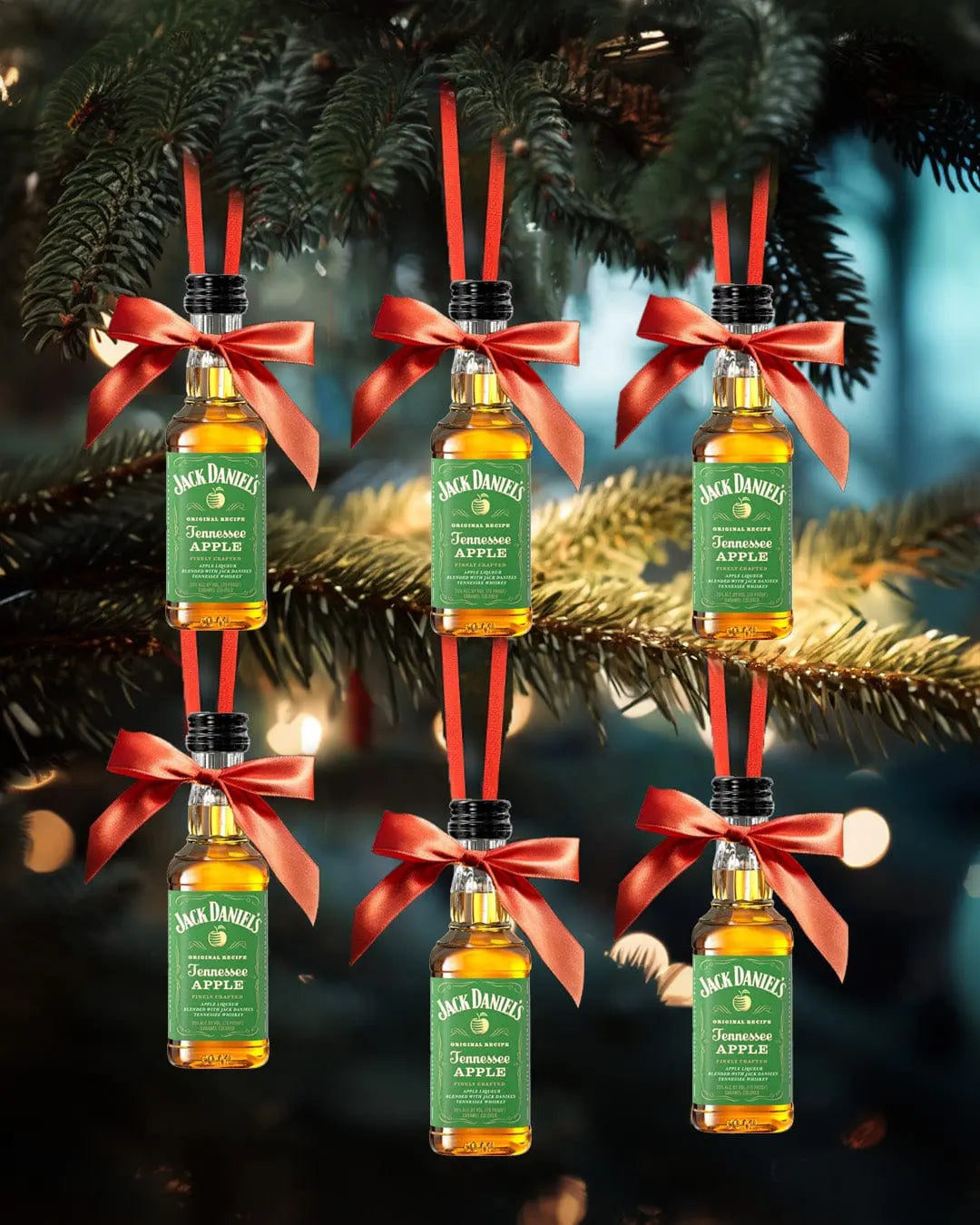 Jack Daniel's - Tennessee Honey Miniature Christmas Tree Decoration Liqueur