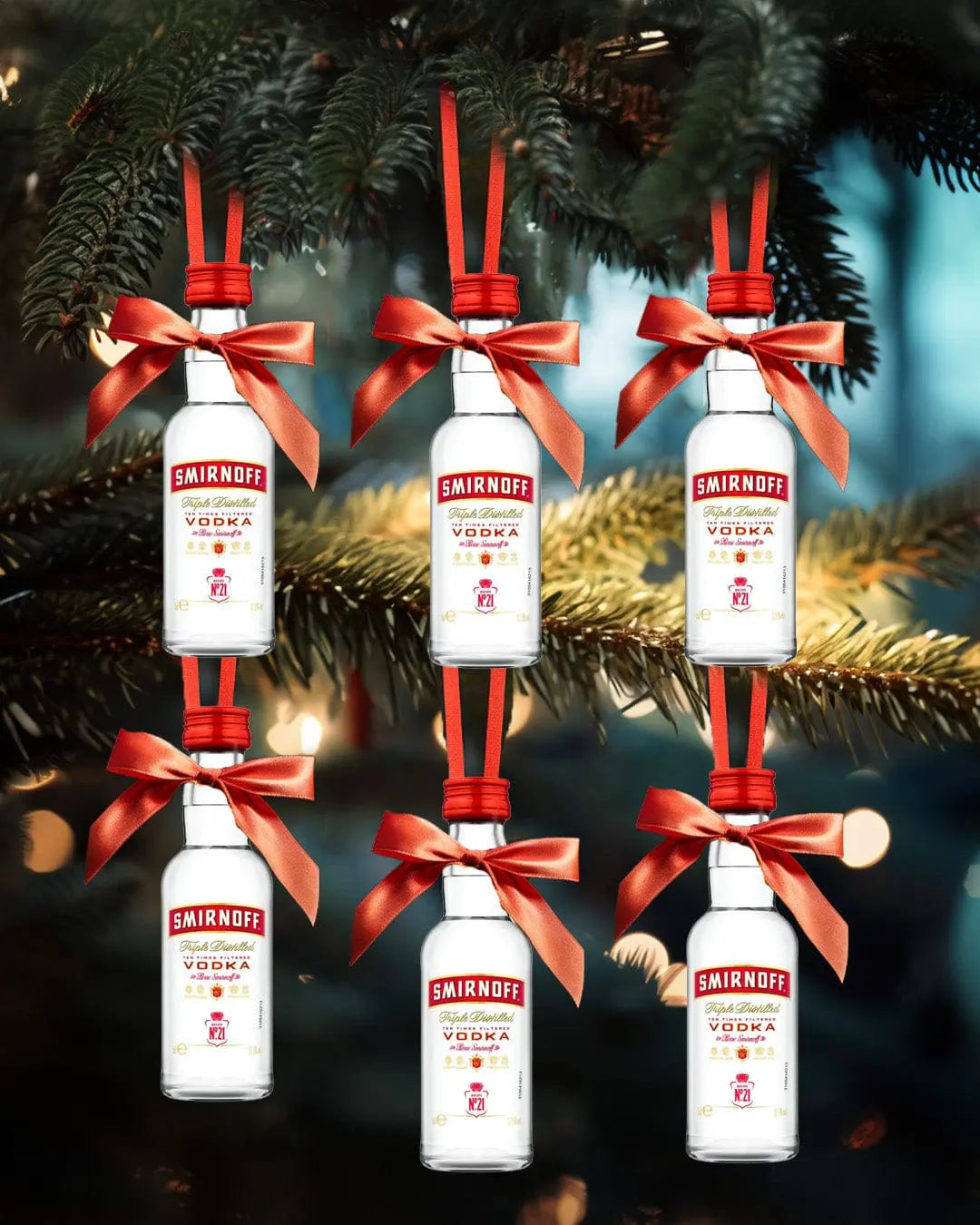 Merry Baubles - Smirnoff Vodka Miniature Set Spirit Miniatures 5410316986489