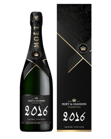 Moët & Chandon Grand Vintage 2016 Gift Box Champagne, 75 cl Champagne & Sparkling