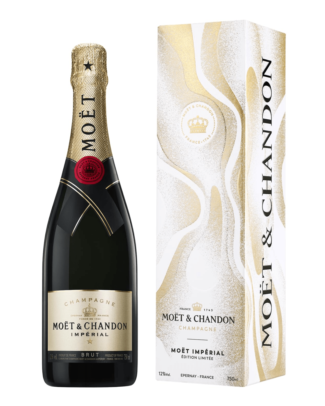 Moët & Chandon Impérial Gift Box, 75 cl Champagne & Sparkling 3185370001233