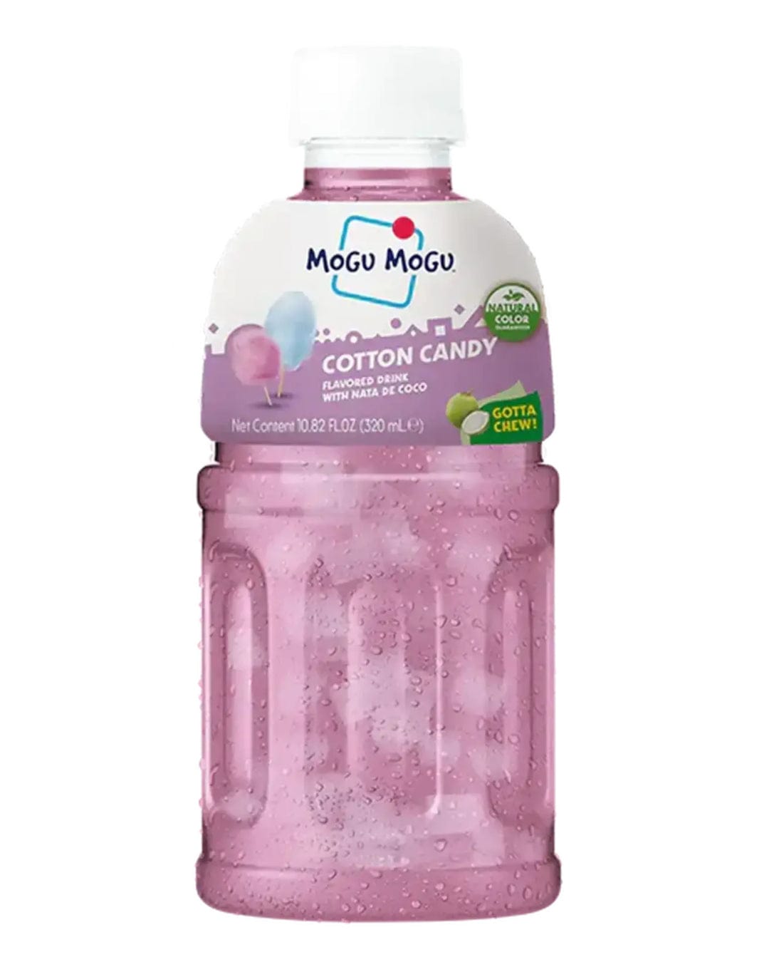 Mogu Mogu Cotton Candy Drink Multipack, 24 x 320 ml Soft Drinks & Mixers