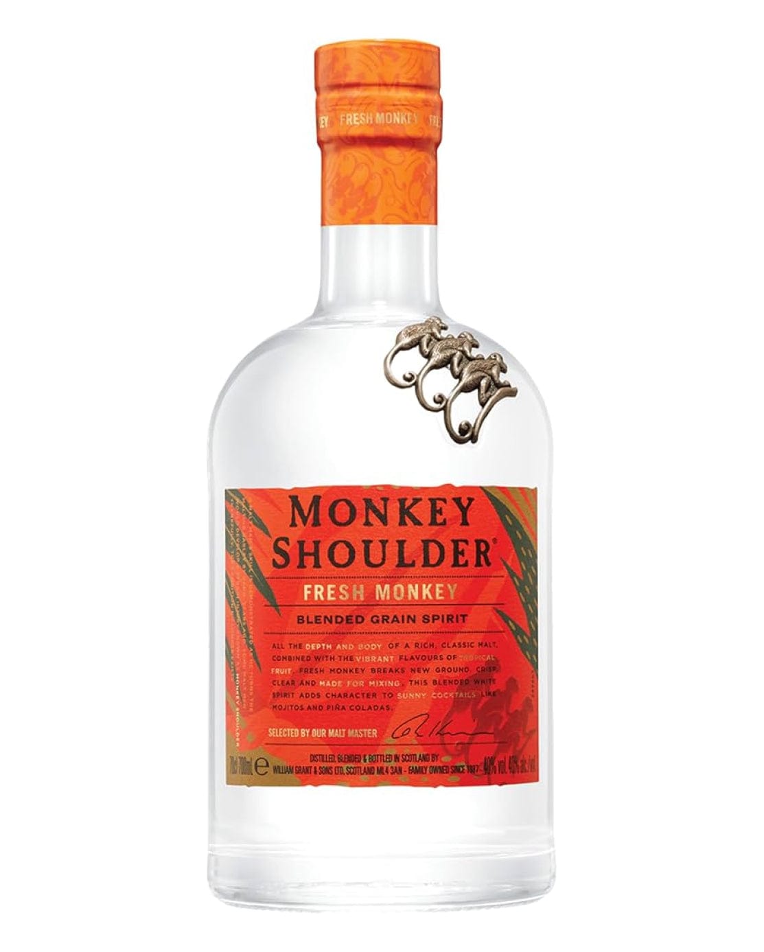 Monkey Shoulder Fresh Monkey Blended Grain Spirit, 70 cl Whisky