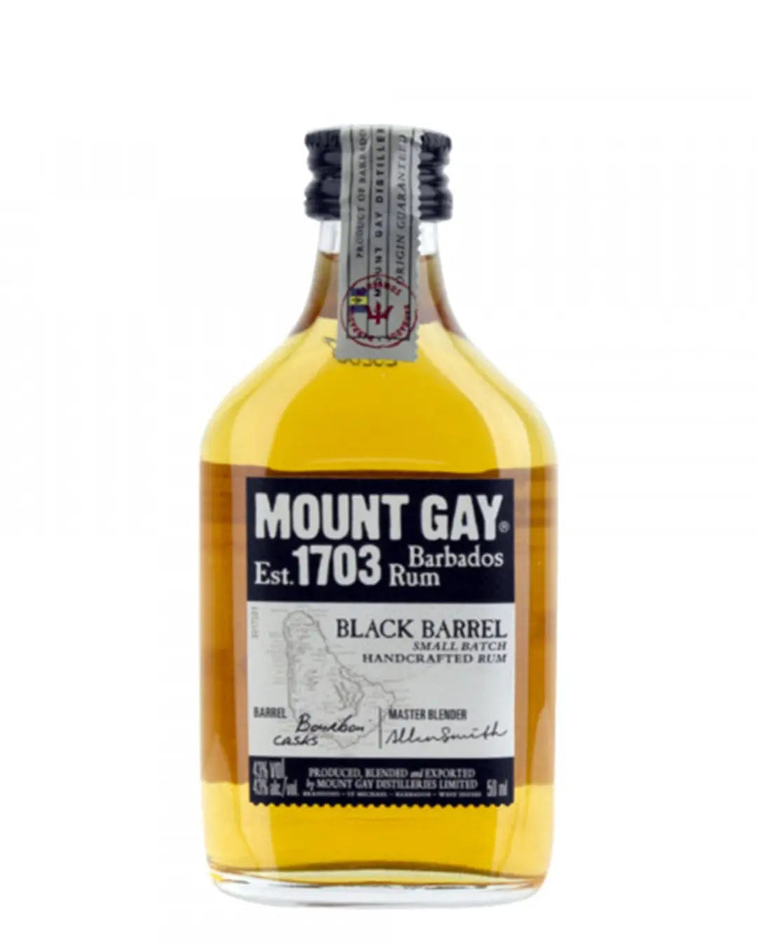 Mount Gay Black Barrel Rum Miniature, 5 cl Spirit Miniatures 3035540008039