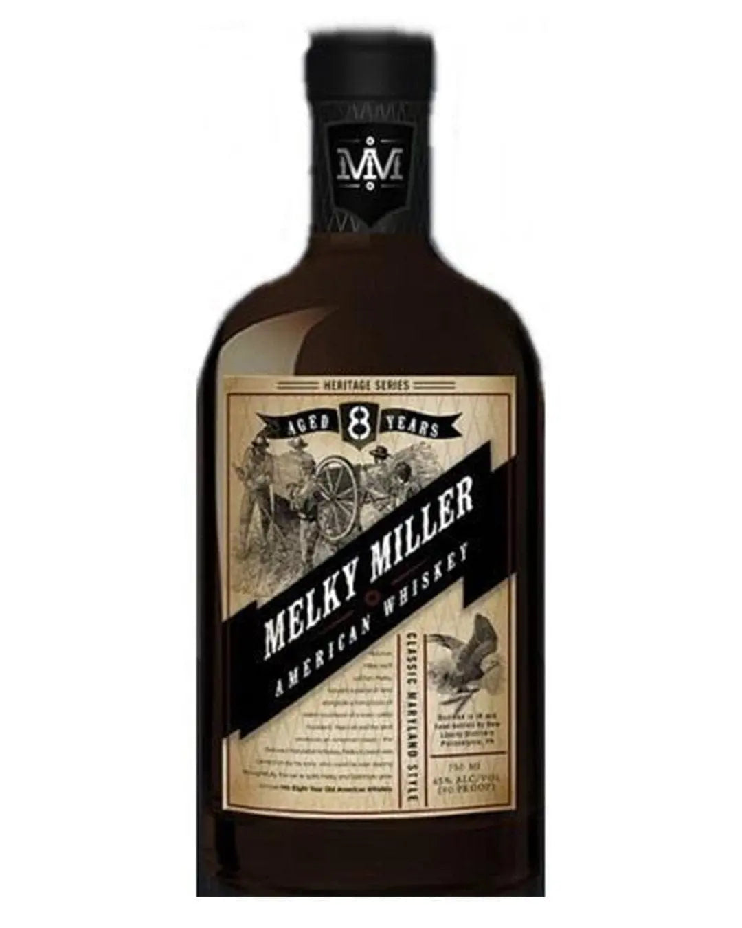 New Liberty Distillery Melky Miller 8 Year Old Whiskey, 75 cl Whisky