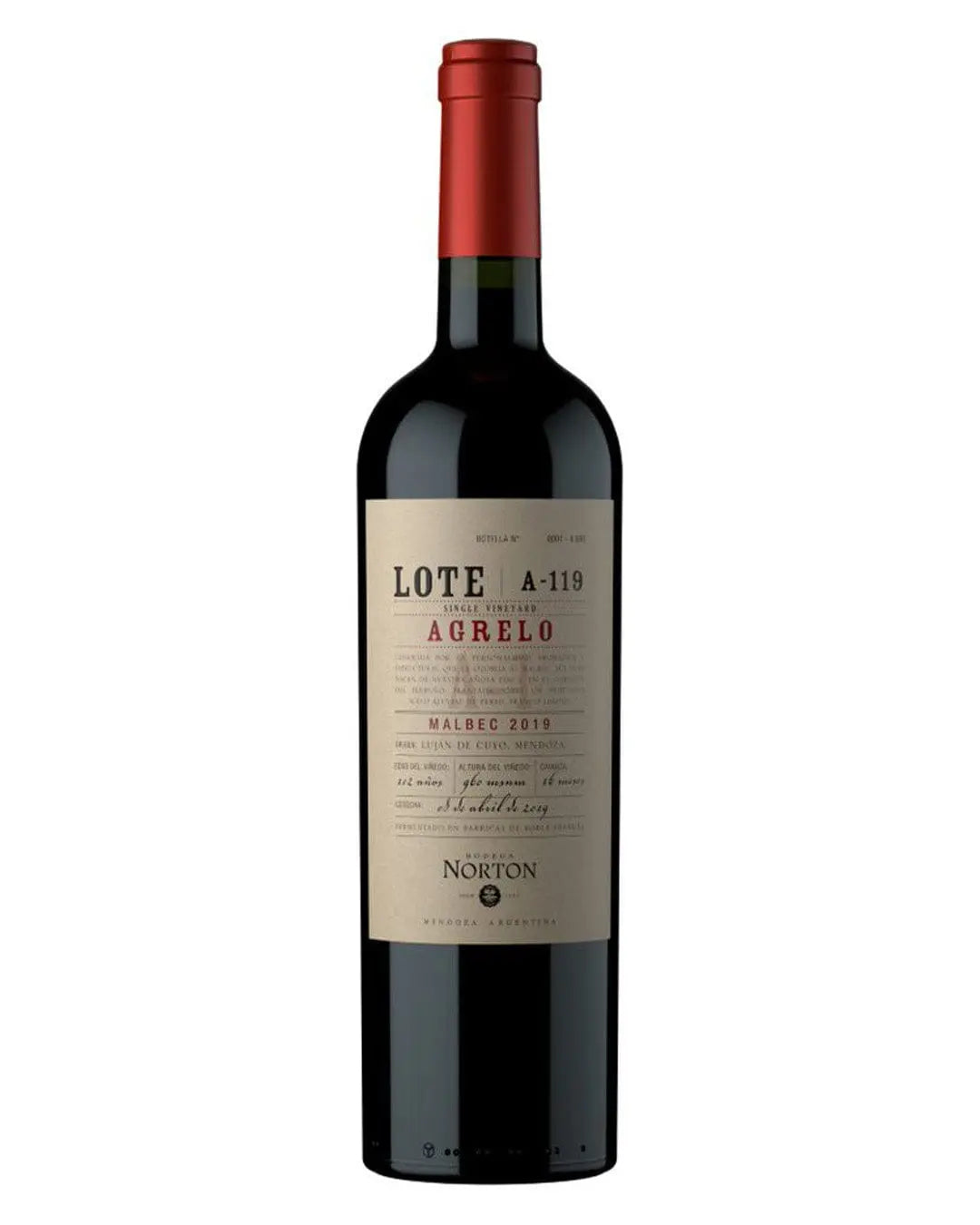 Norton Lote A-119 Single Vineyard, 75 cl Red Wine