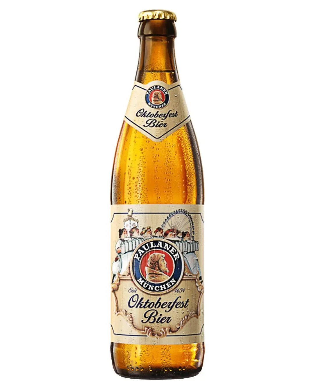 Paulaner Oktoberfest Bottle, 500 ml Beer