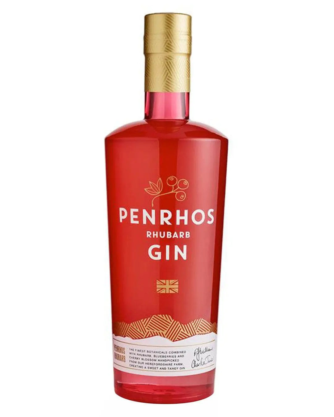 Penrhos Rhubarb Gin, 70 cl Gin