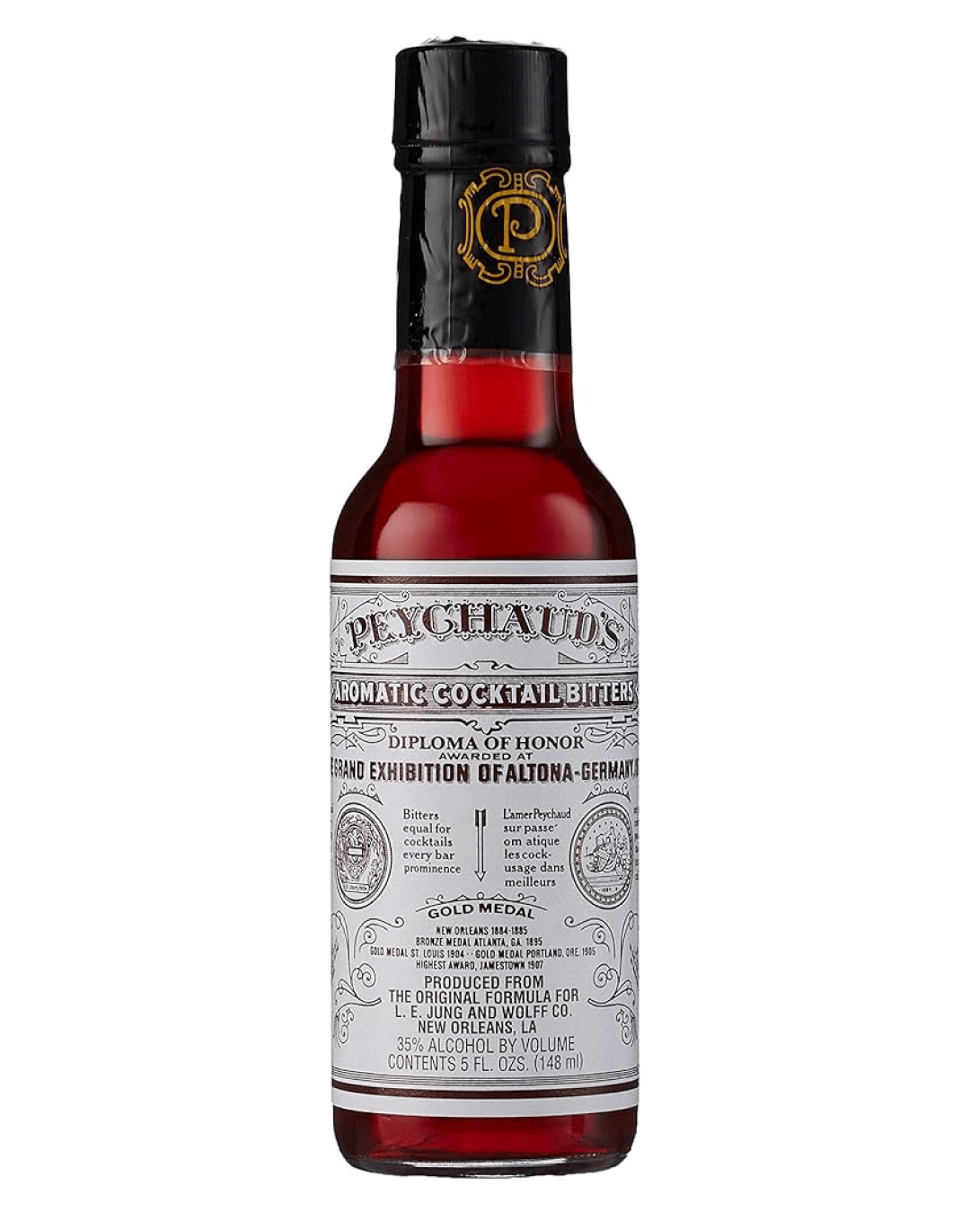 Peychauds Aromatic Cocktail Bitters, 148 ml Cocktail Essentials