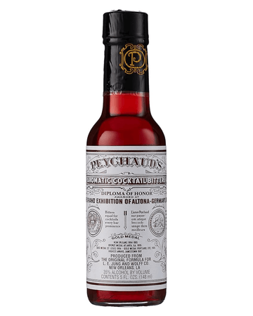 Peychauds Aromatic Cocktail Bitters, 148 ml Cocktail Essentials