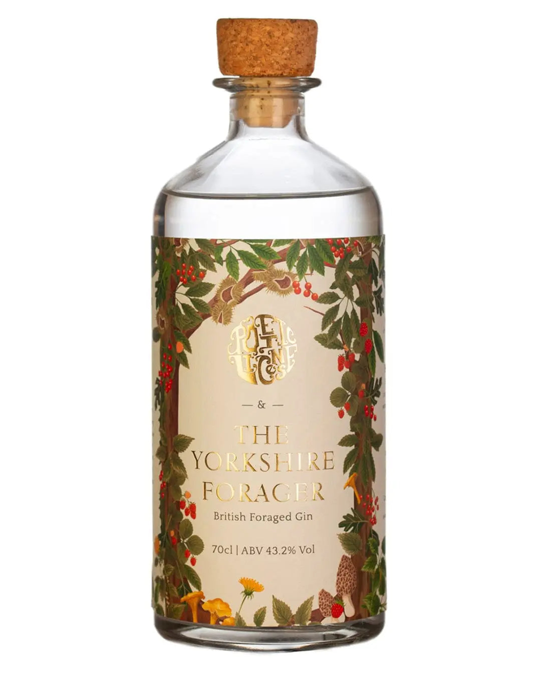 Poetic License Distillery The Yorkshire Forager Gin, 70 cl Gin