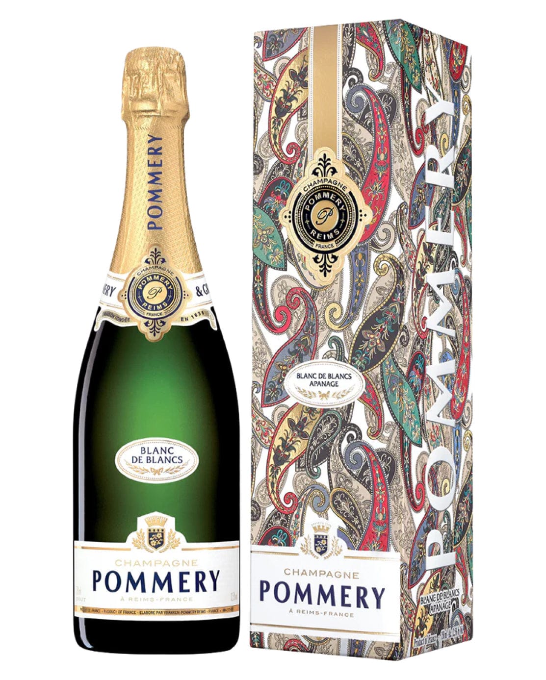 Pommery Apanage Blanc de Blancs Champagne, 75 cl Champagne & Sparkling