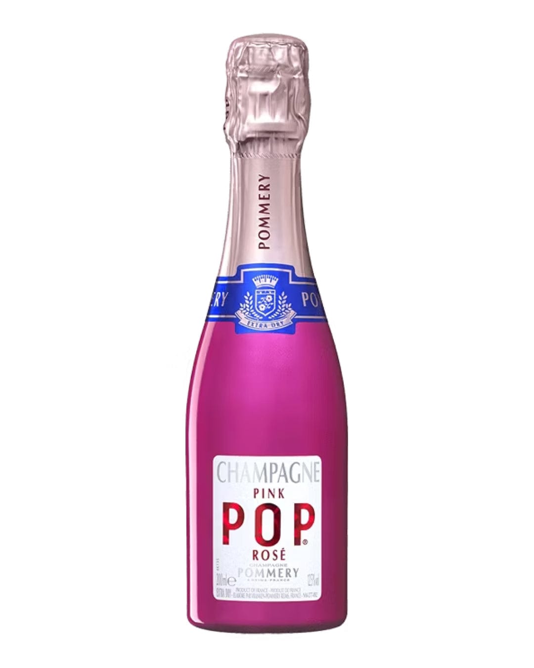 Pommery Pink Pop NV Champagne Miniature, 20 cl Wine Miniatures