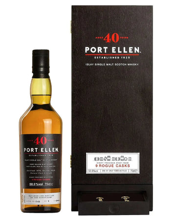 Port Ellen 9 Rogue Casks 40 Year Old Whisky, 70 cl Whisky